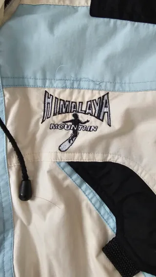 Mono de esquí Himalaya blanco y azul