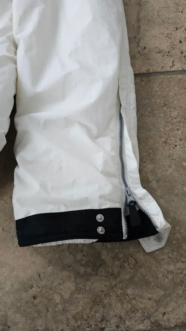 Mono de esquí Himalaya blanco y azul