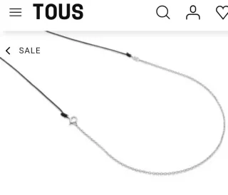 GARGANTILLA TOUS CHAIN PLATA