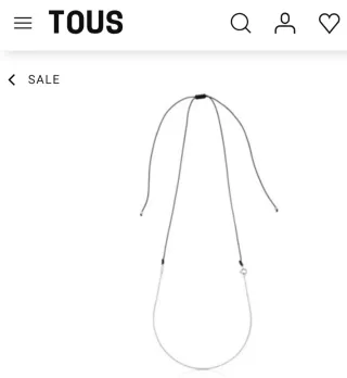 GARGANTILLA TOUS CHAIN PLATA