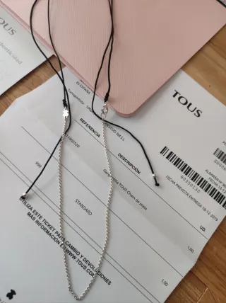 GARGANTILLA TOUS CHAIN PLATA