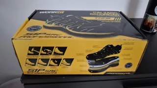 Zapatos de seguridad Talla 41 Negro/Amarillo