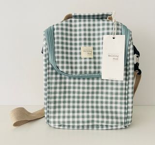 Bolsa isotérmica Walking Mum Vichy Verde