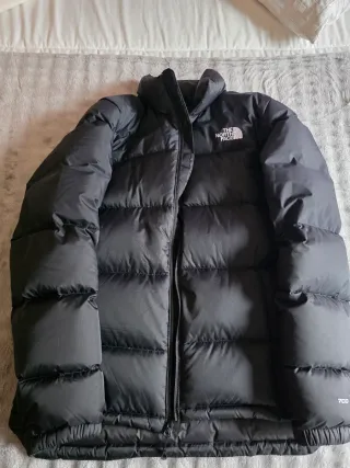 Abrigo The North Face Negro Plumas