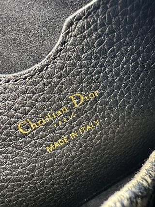 Bolso Dior Saddle CD Negro Vintage