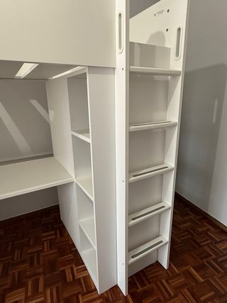 Habitación juvenil (cama, escritorio, armario...)