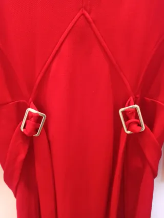 Vestido rojo Zara