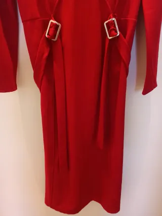 Vestido rojo Zara
