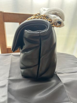 Borsetta Pinko Nera con Dettagli Oro