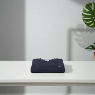 Sudadera Nike Vintage V-Neck Azul Marino Talla M