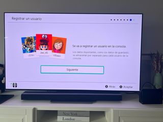 Pack Nintendo Switch + 4 Juegos