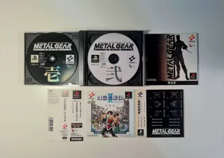 Metal Gear Solid PS1 Japonés