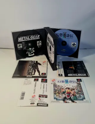 Metal Gear Solid PS1 Japonés