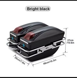 Maletas Rígidas Moto Nuevas (Set 2)