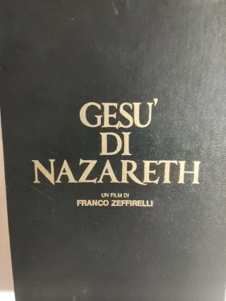 Cofanetto VHS Gesù di Nazareth Zeffirelli nuovo