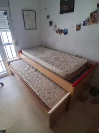 Cama nido con cajones