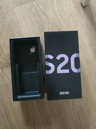 Samsung Galaxy S20 color rosa.