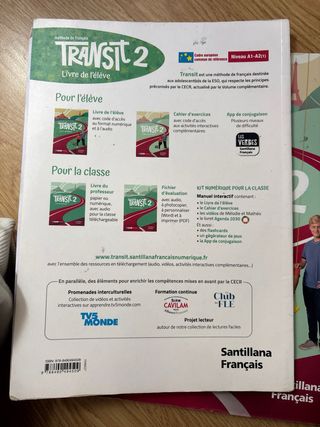 Transit 2 Pack Francés 2°ESO
