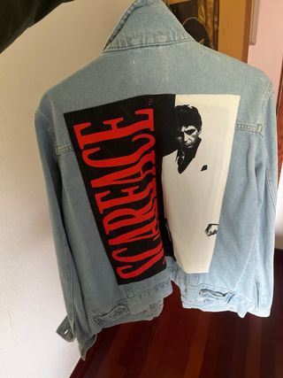 Chaqueta Vaquera Pull&Bear Scarface Talla M