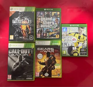Xbox one mas 5 juegos como nueva