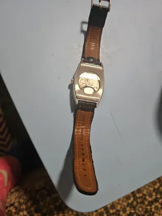 Reloj Lexus Esqueleto Correa Negra