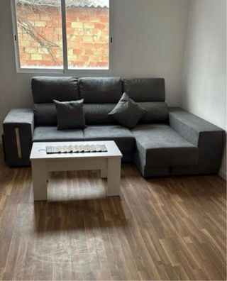 Sofás cheslongue nuevos a estrenar