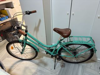 Bicicleta infantil color menta