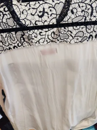 Camisa Desigual blanca y azul