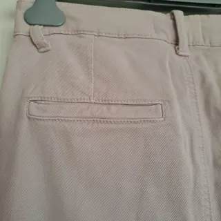Pantalón vestir mujer Mango T40 color lila
