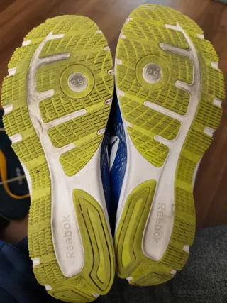 Zapatillas Reebok Azul y Amarillo