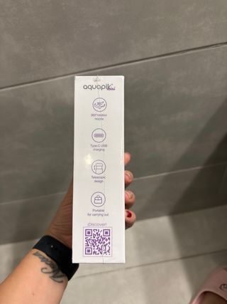 Irrigador bucal Aquapik mini rosa