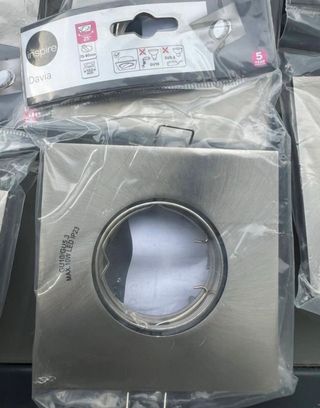 Lote 77 Focos Techo Inspire Plata Metal