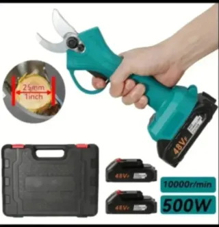 Tijeras Podar Eléctricas Recargables 2 Baterías