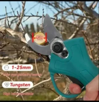 Tijeras Podar Eléctricas Recargables 2 Baterías