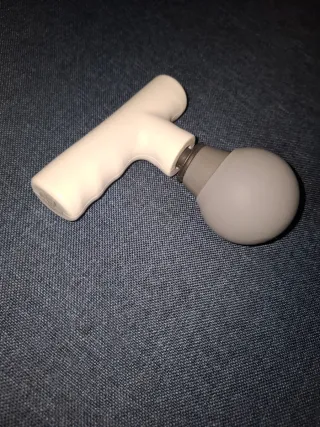 Vibrador T Blanco con Bola Gris