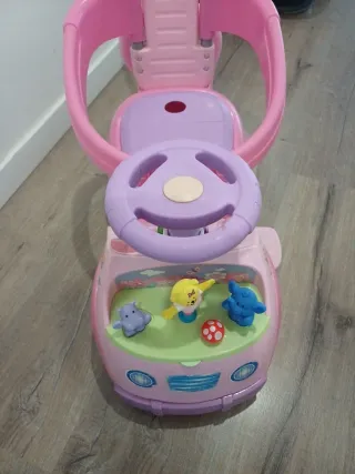 Cochecito para niña rosa