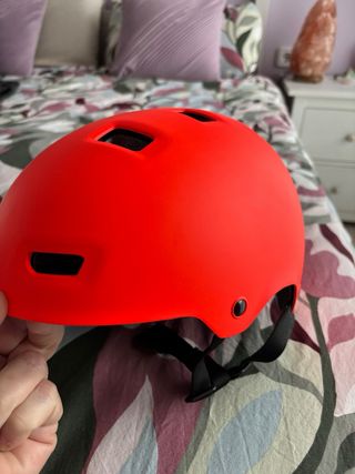 Casco Oxelo Naranja Bici/Patinete Nuevo