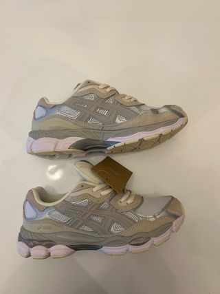 Asics Gel NYC Beige/Plata