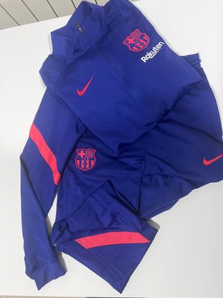 Chándal Nike FC Barcelona Azul y Rosa