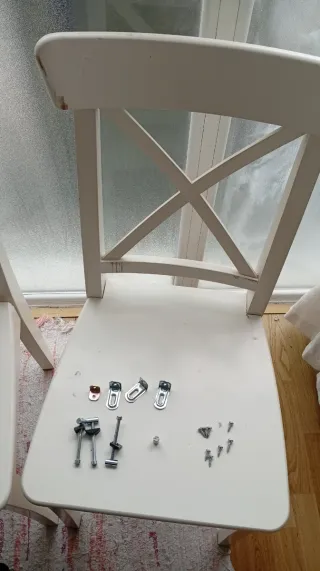 Seggiole Ingolf Ikea (4 unità)