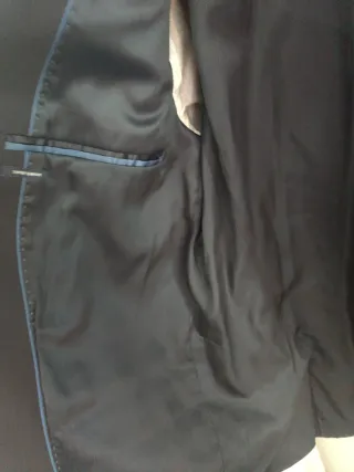 Americana azul caballero