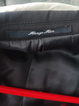 Americana azul caballero