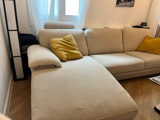 Sofá modular 4 plazas beige