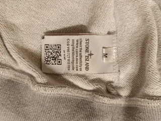 Sudadera Stone Island Gris Talla M