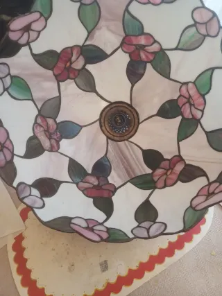 Lámpara estiloTiffany Vintage