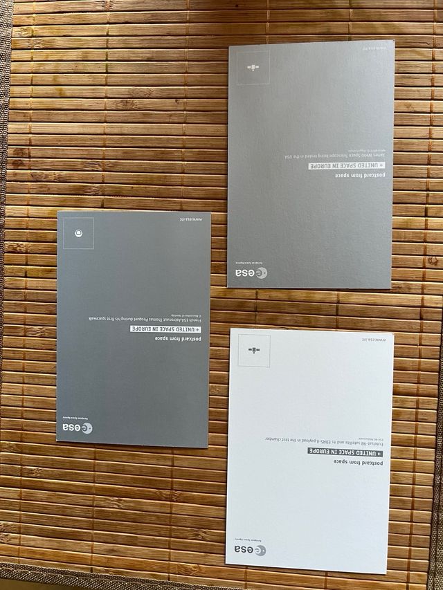 Postales Espacio. Agencia Espacial Europea