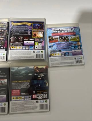 Lote 7 Juegos PS3