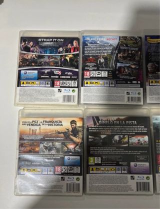 Lote 7 Juegos PS3