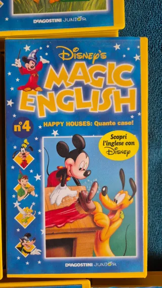 Set VHS film vintage grandi classici Disney