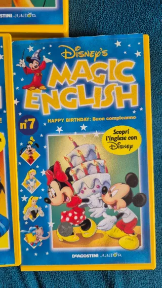 Set VHS film vintage grandi classici Disney